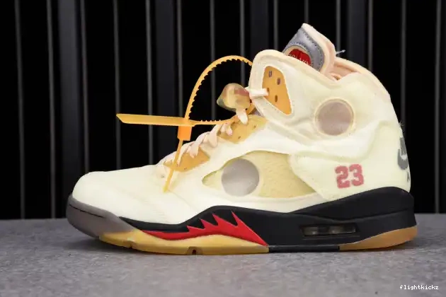 Retro 5 Sail OFF-WHITE DH8565-100 Jordan 0619